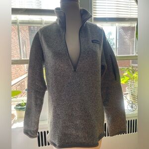 Patagonia Heather Gray Fleece Pullover